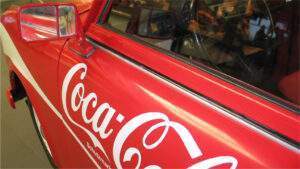 Adesivagem Carro Coca Cola