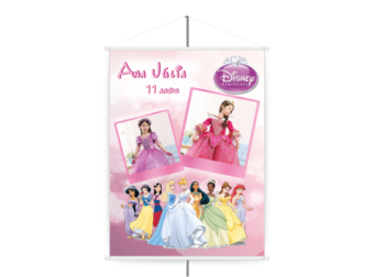 Banner Aniversário Infantil Barbie