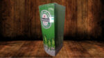 Envelopamento de Geladeira Heineken - Impressão Digital