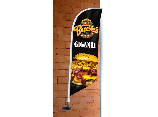 Wind Banner para Fast Food